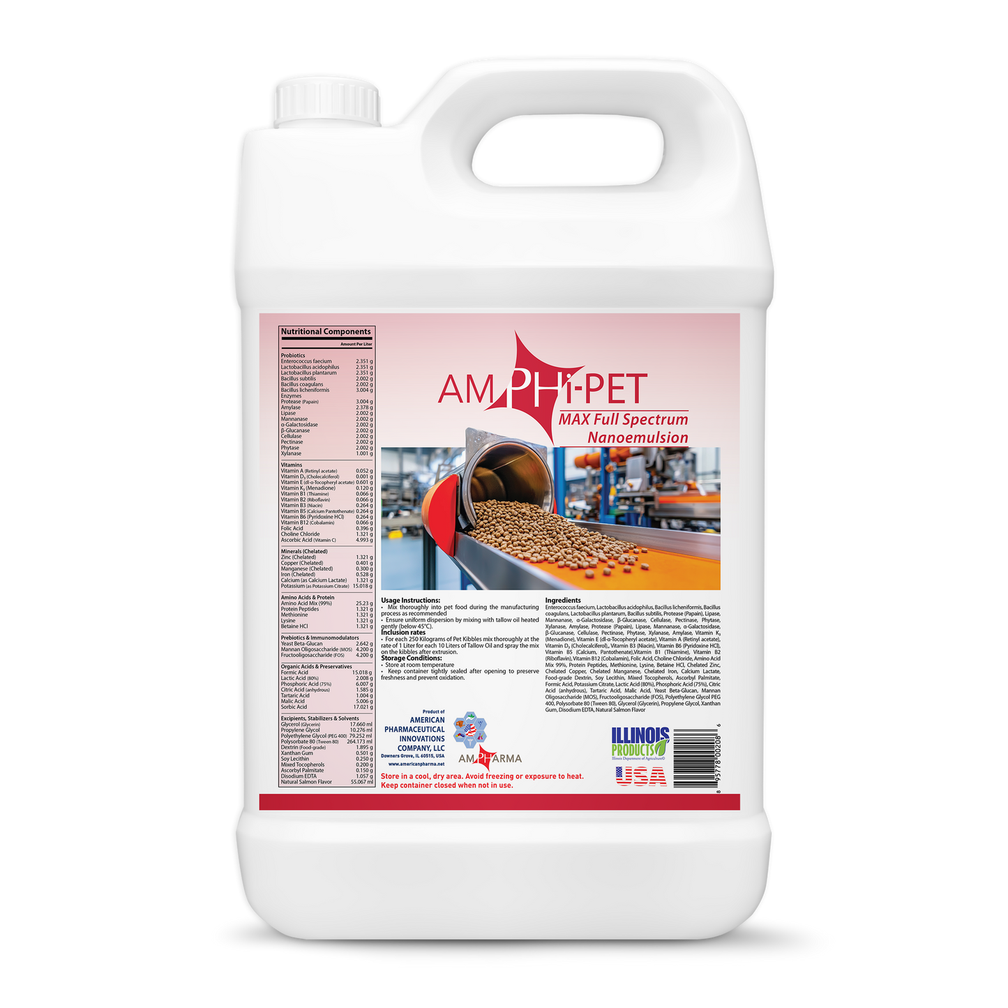 AmphiPet MAX Full Spectrum Nanoemulsion Liquid