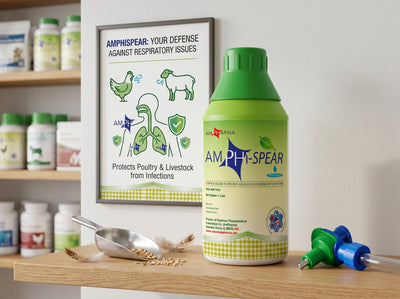 AmphiSpear Defense Against Respiratory Infections In Poultry & Livestock