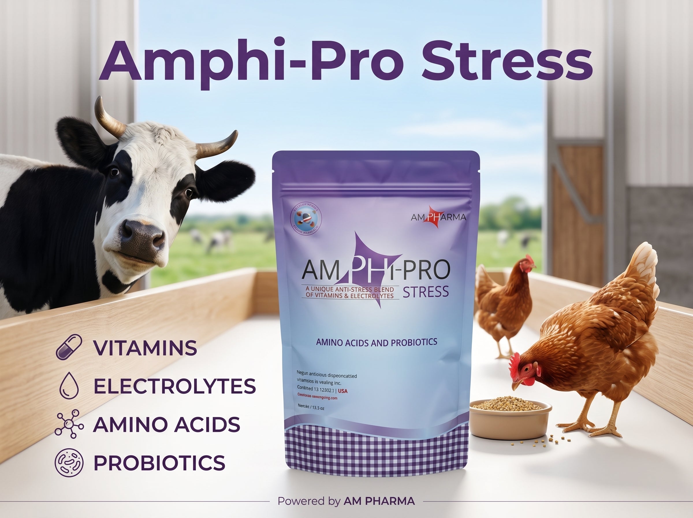 Protect Your Flock and Herd: Managing Poultry and Livestock Stress for Maximum Profitability