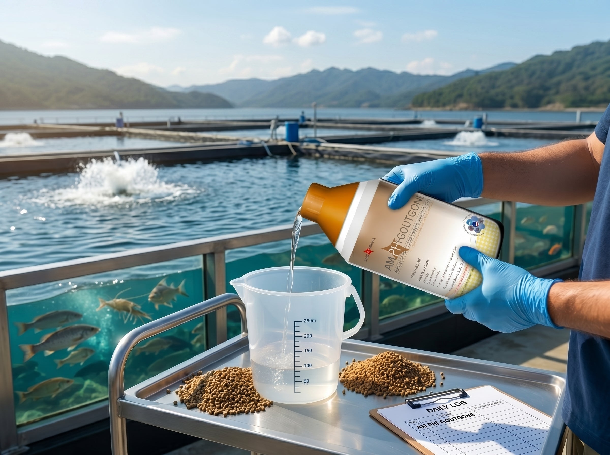 Amphi-Goutgone: Maxizing Growth & Minimizing Risk of Infection In Aquaculture