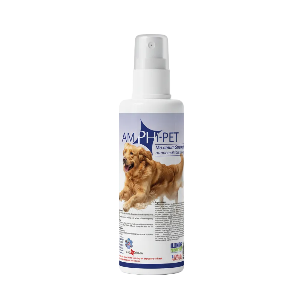 AmphiPet Maximum Strength Nanoemulsion Spray