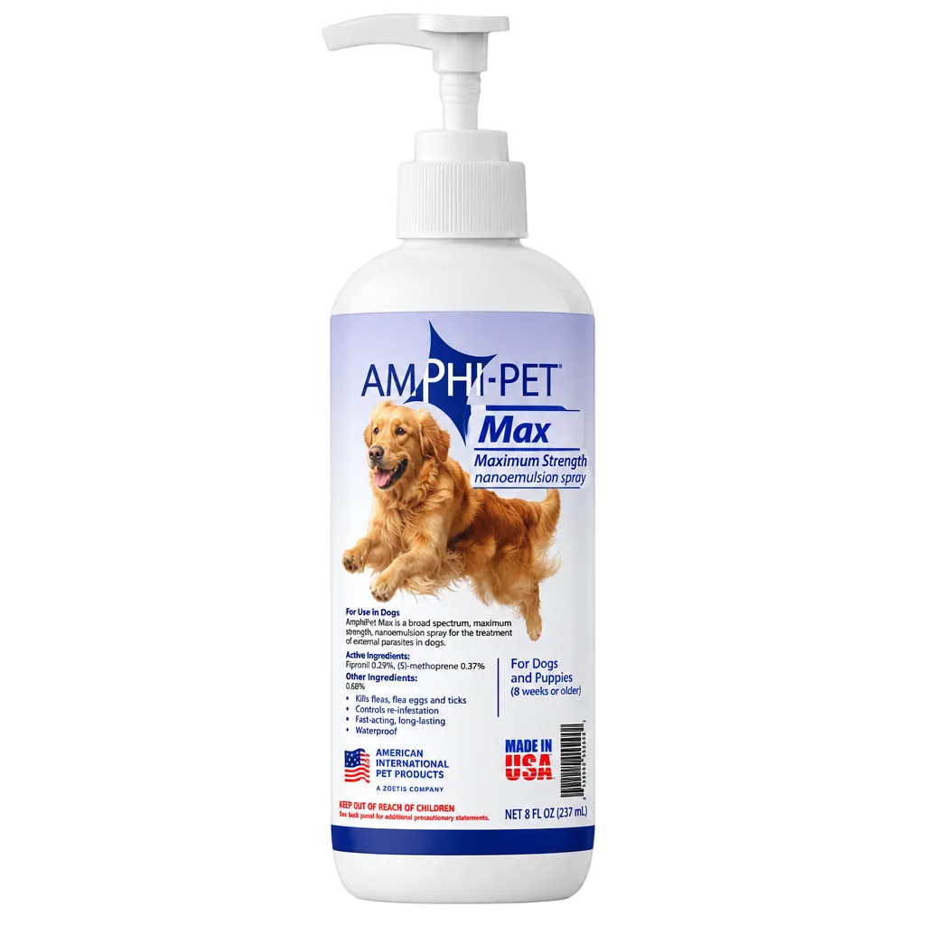 AmphiPet Maximum Strength Nanoemulsion Pump